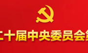 中国共产党第二十届中央委员会第一次全体会议